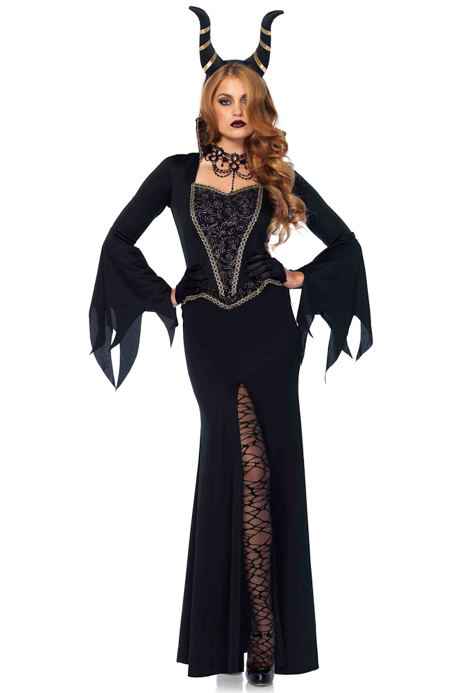 Adult Leg Avenue womens Maleficent dress costume